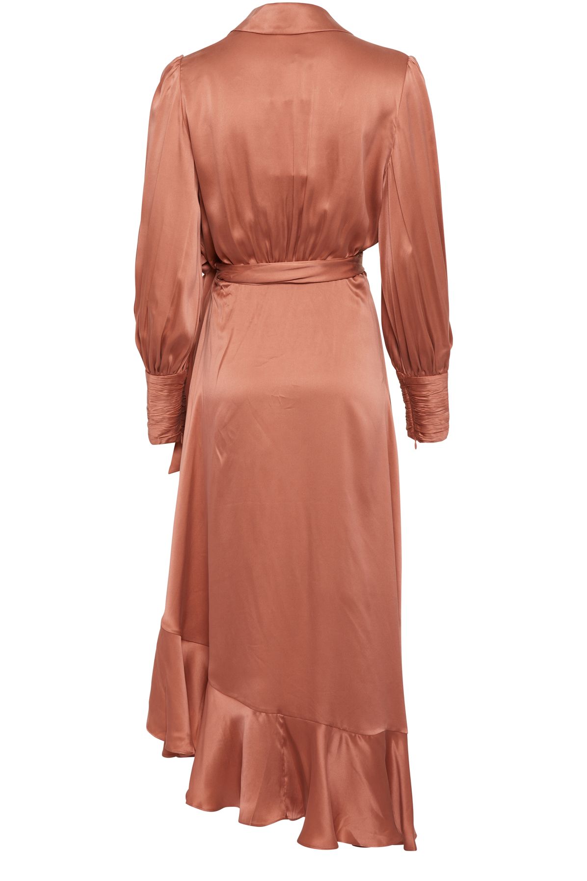 Zimmermann Silk wrap midi dress