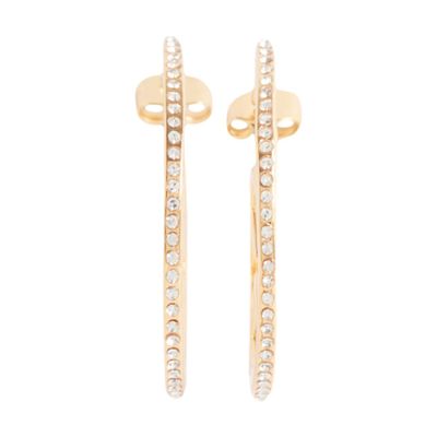  Golden cp single hoop earring