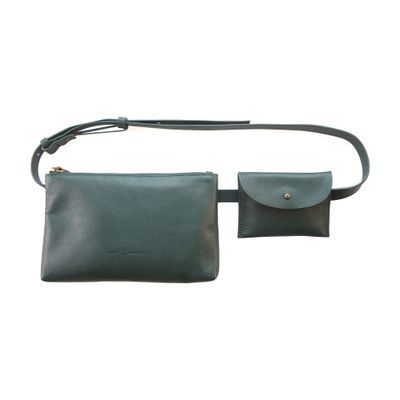 Cortana Petra leather belt bag