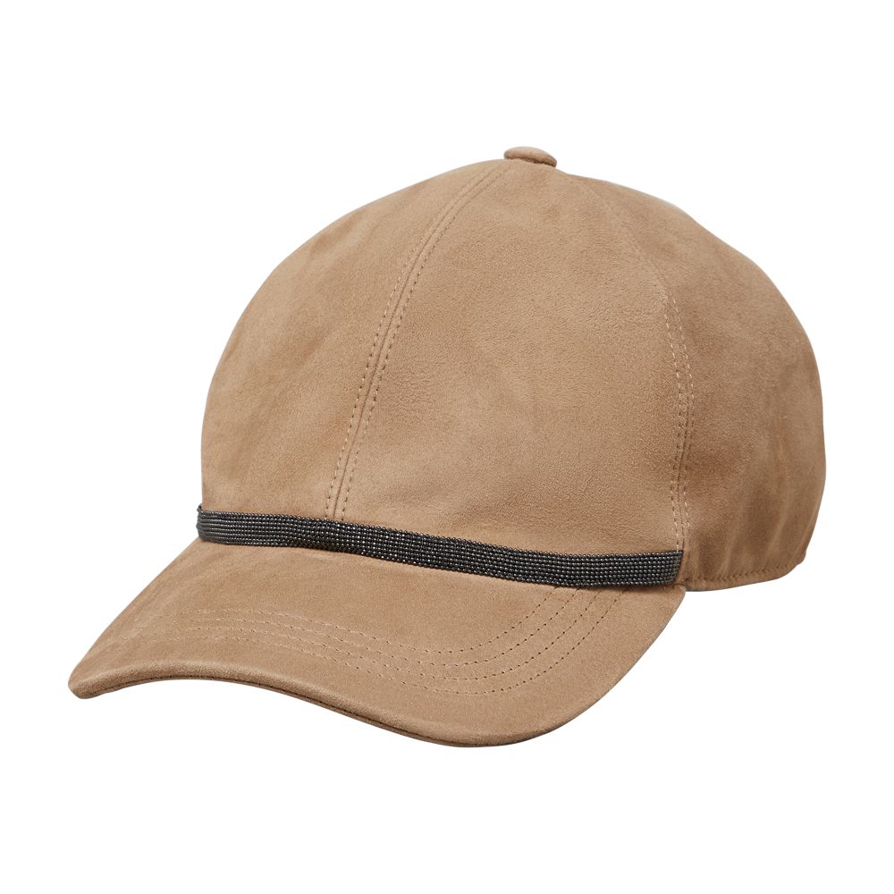 Brunello Cucinelli Suede baseball cap