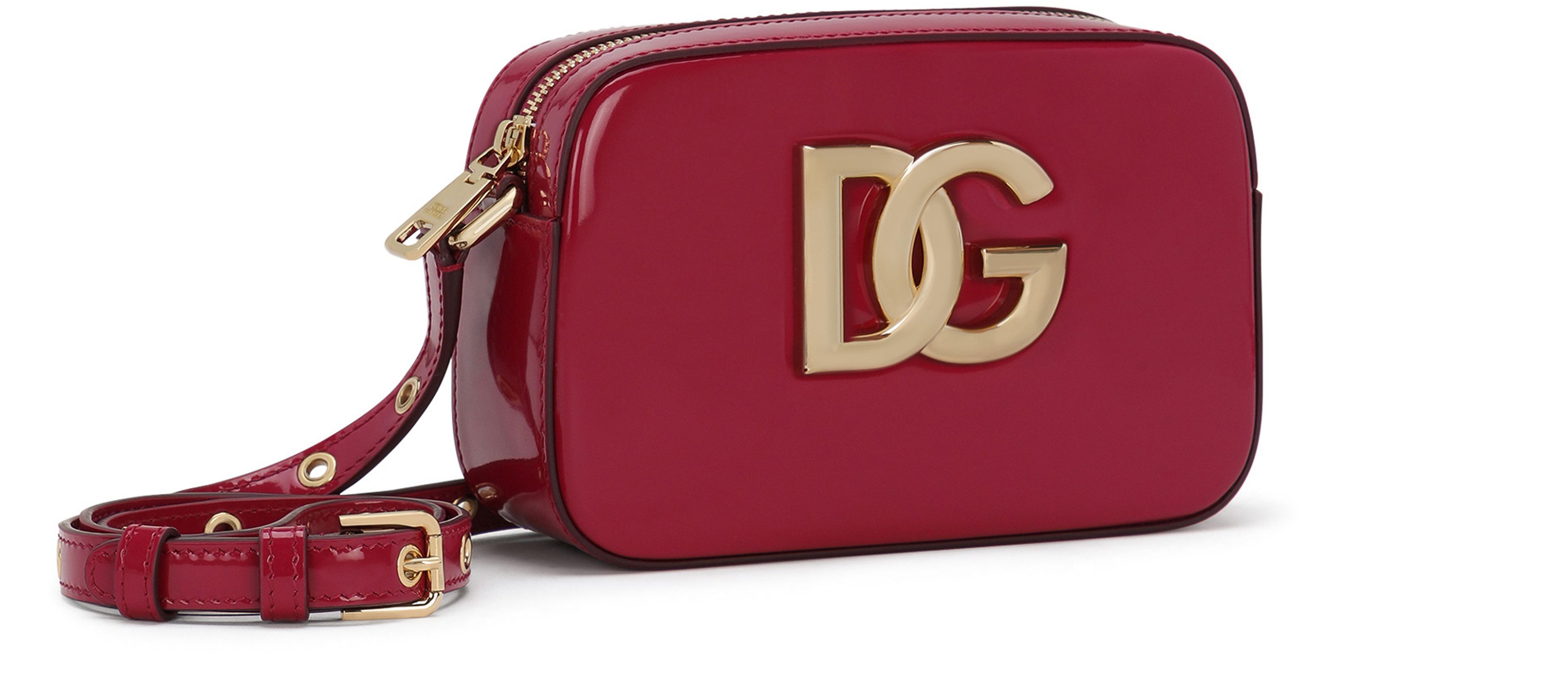 Dolce & Gabbana Polished calfskin 3.5 crossbody bag