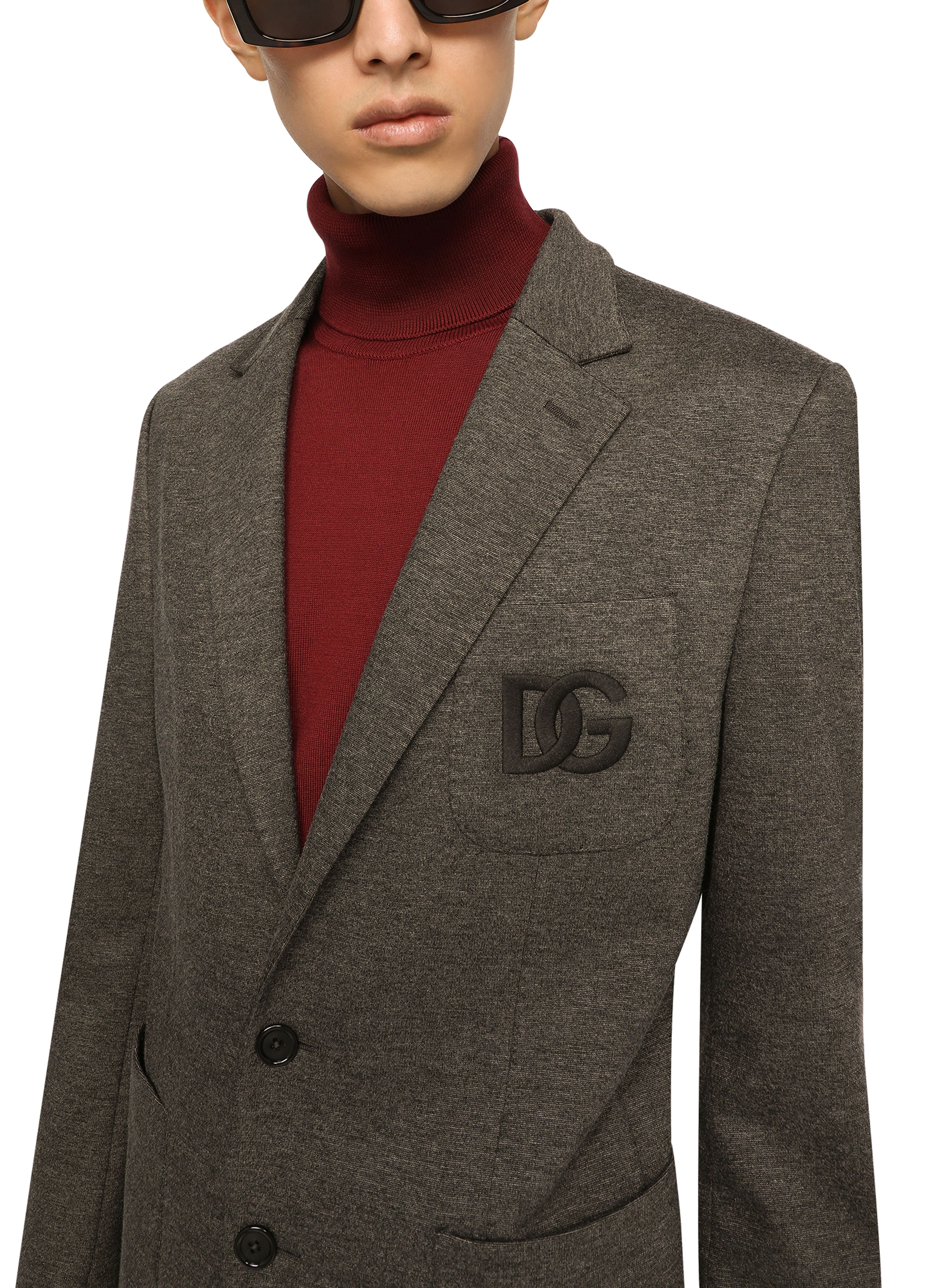 Dolce & Gabbana Wool turtle-neck sweater