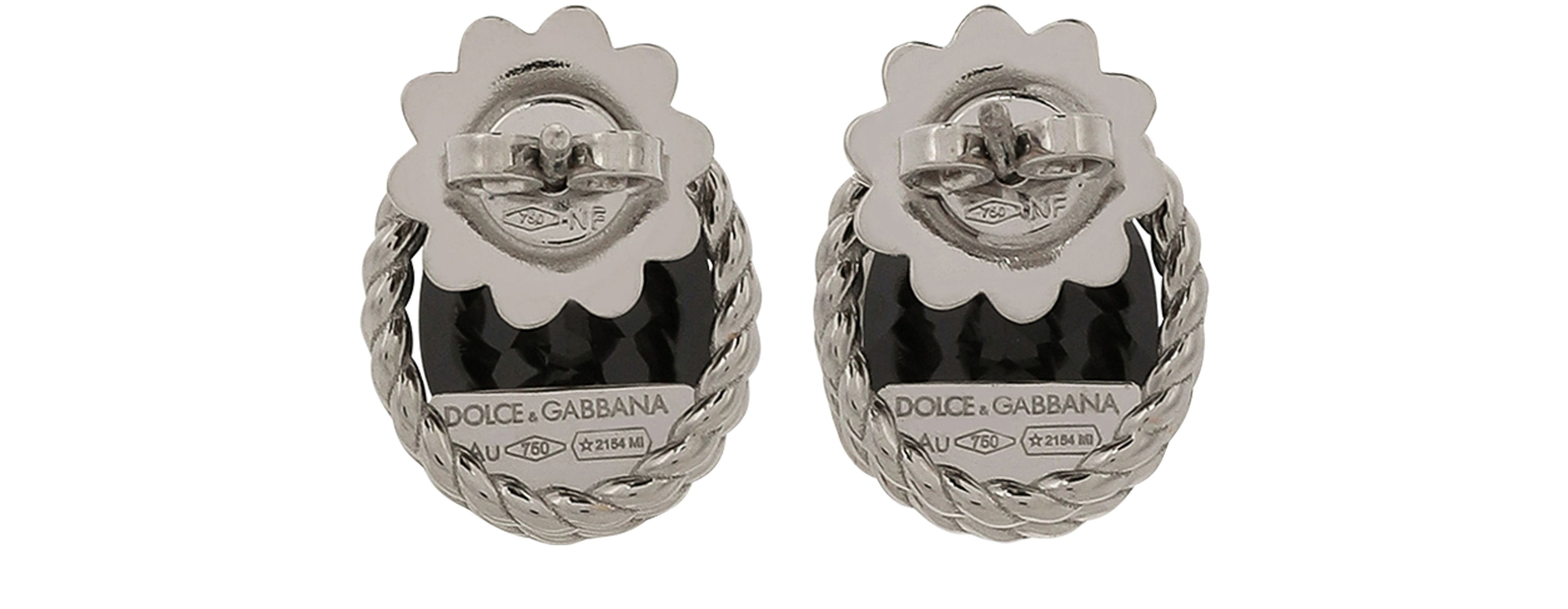 Dolce & Gabbana Anna earrings in white gold 18kt