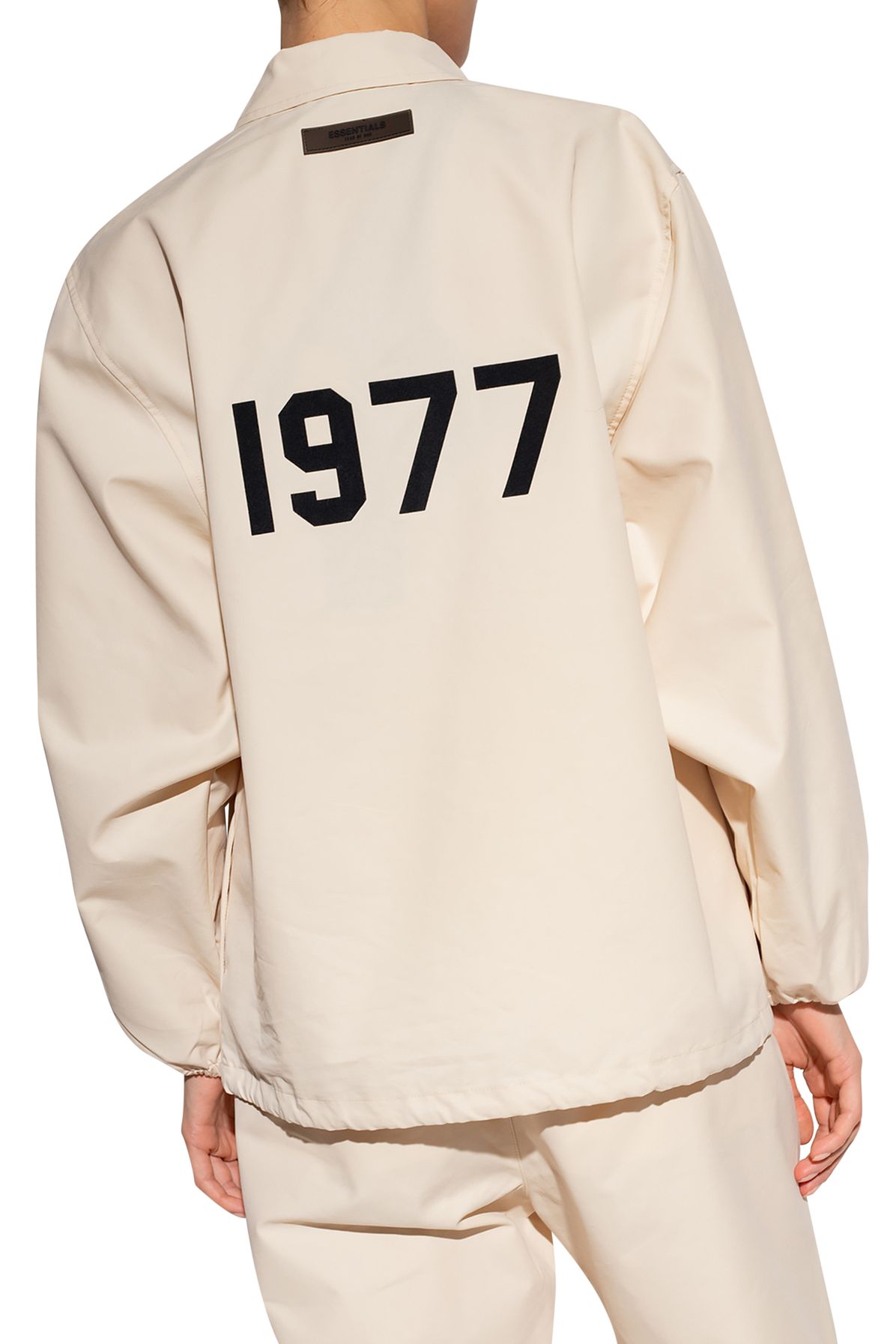 Fear Of God Essentials Jacket with logo