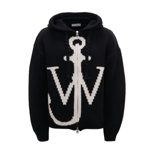  Zip front Anchor hoodie