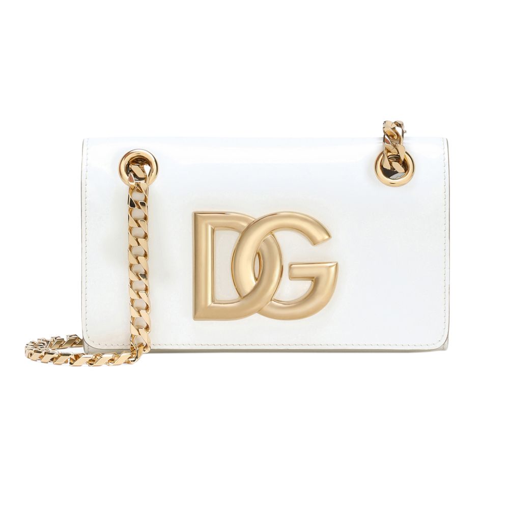 Dolce & Gabbana Polished calfskin 3.5 phone bag