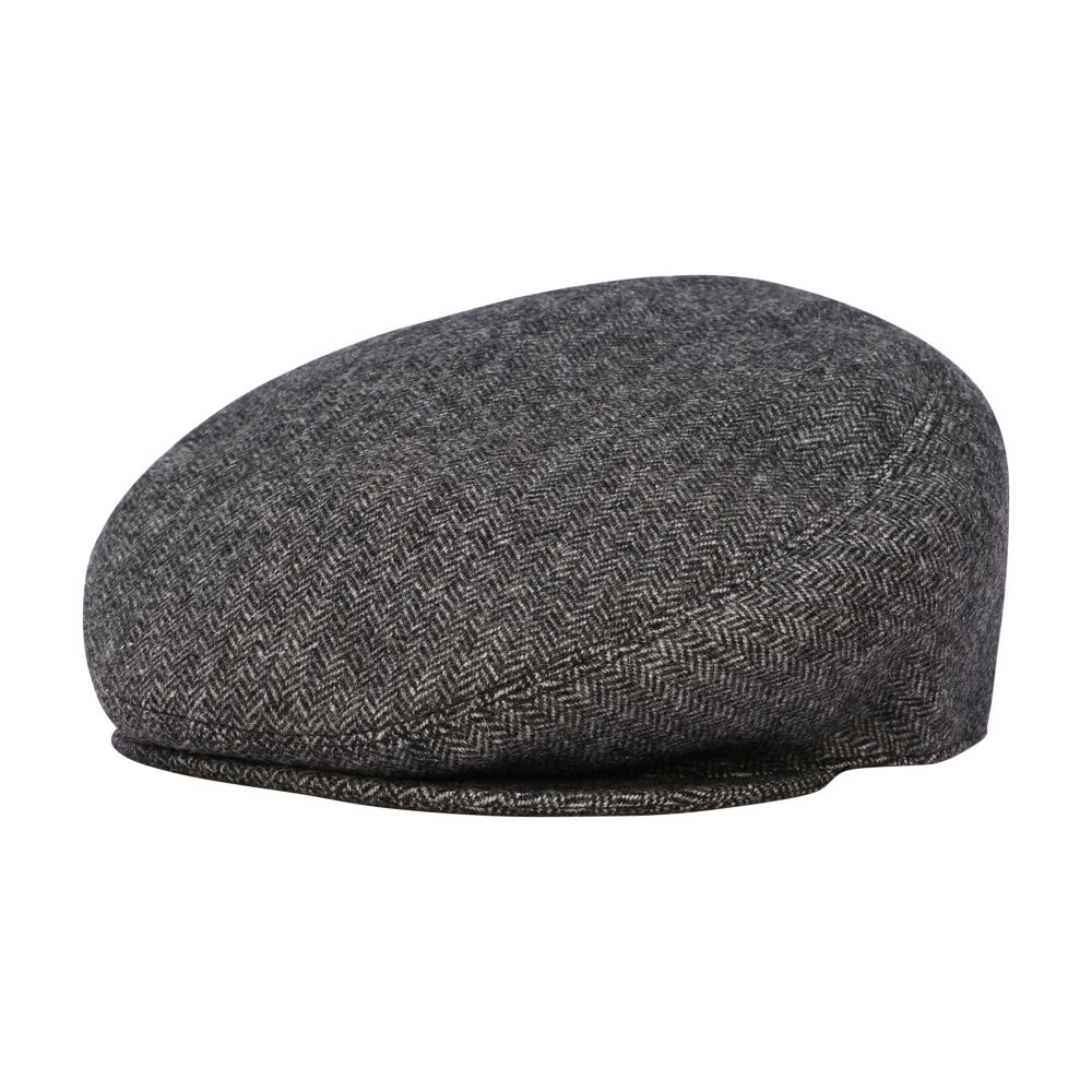 Dolce & Gabbana Herringbone wool-blend flat cap