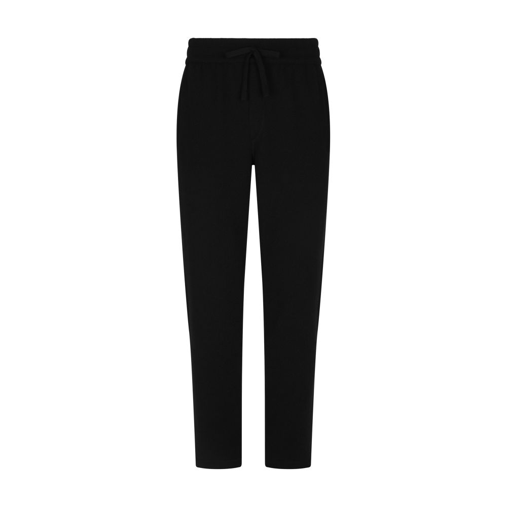 Dolce & Gabbana Cashmere jogging pants with DG logo