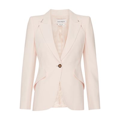 Alexander McQueen Fitted blazer jacket