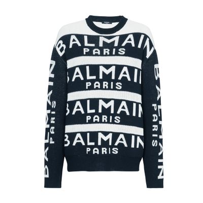 Balmain Balmain Paris logo sweater