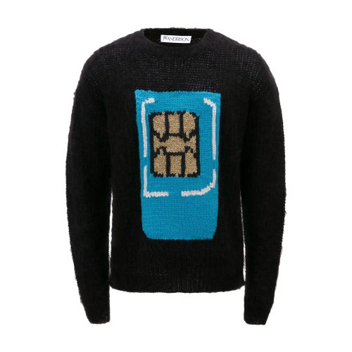  Sim card crewneck jumper