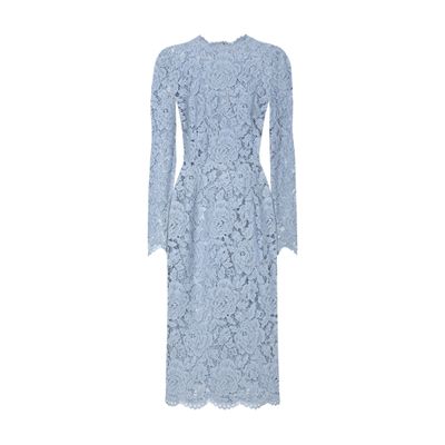 Dolce & Gabbana floral lace sheath dress