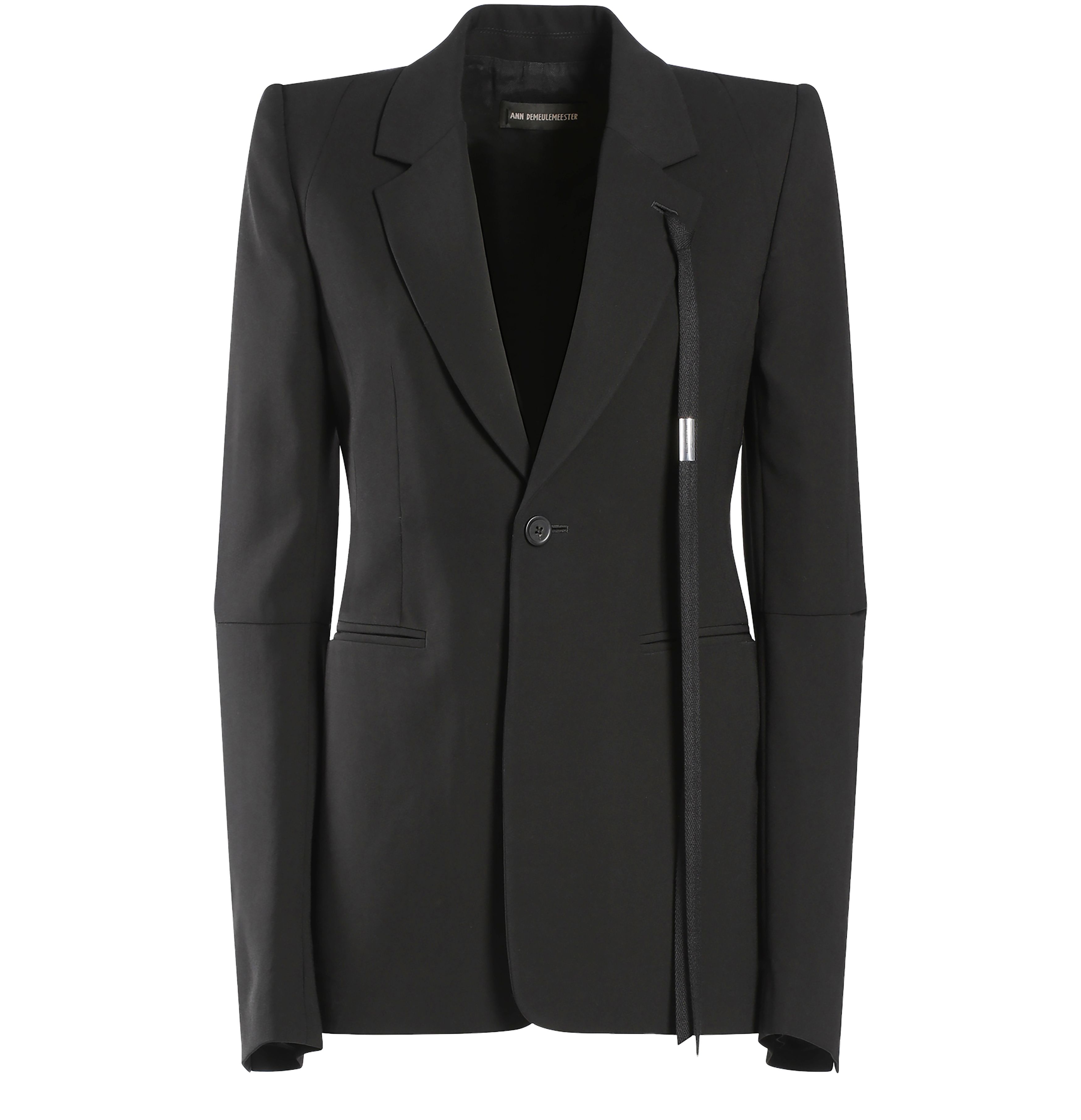 Ann Demeulemeester Sigrid fitted tailored jacket