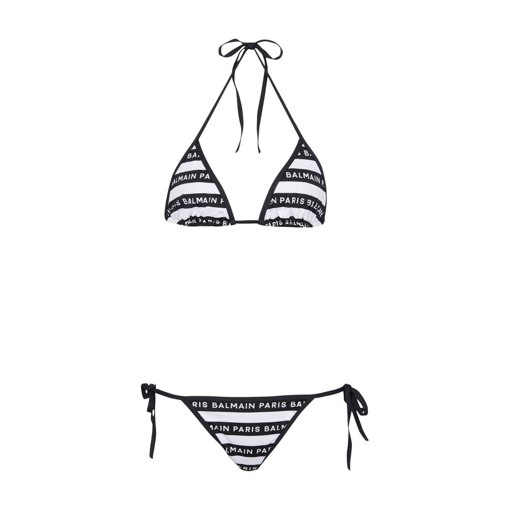 Balmain Balmain Paris triangle bikini