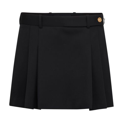 Versace Pleated mini skirt