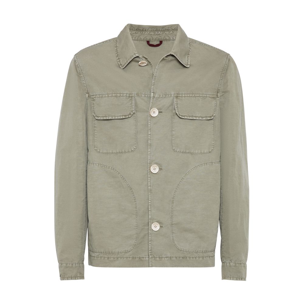 Brunello Cucinelli Gabardine overshirt