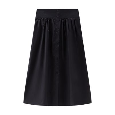 Woolrich Midi skirt in pure cotton poplin