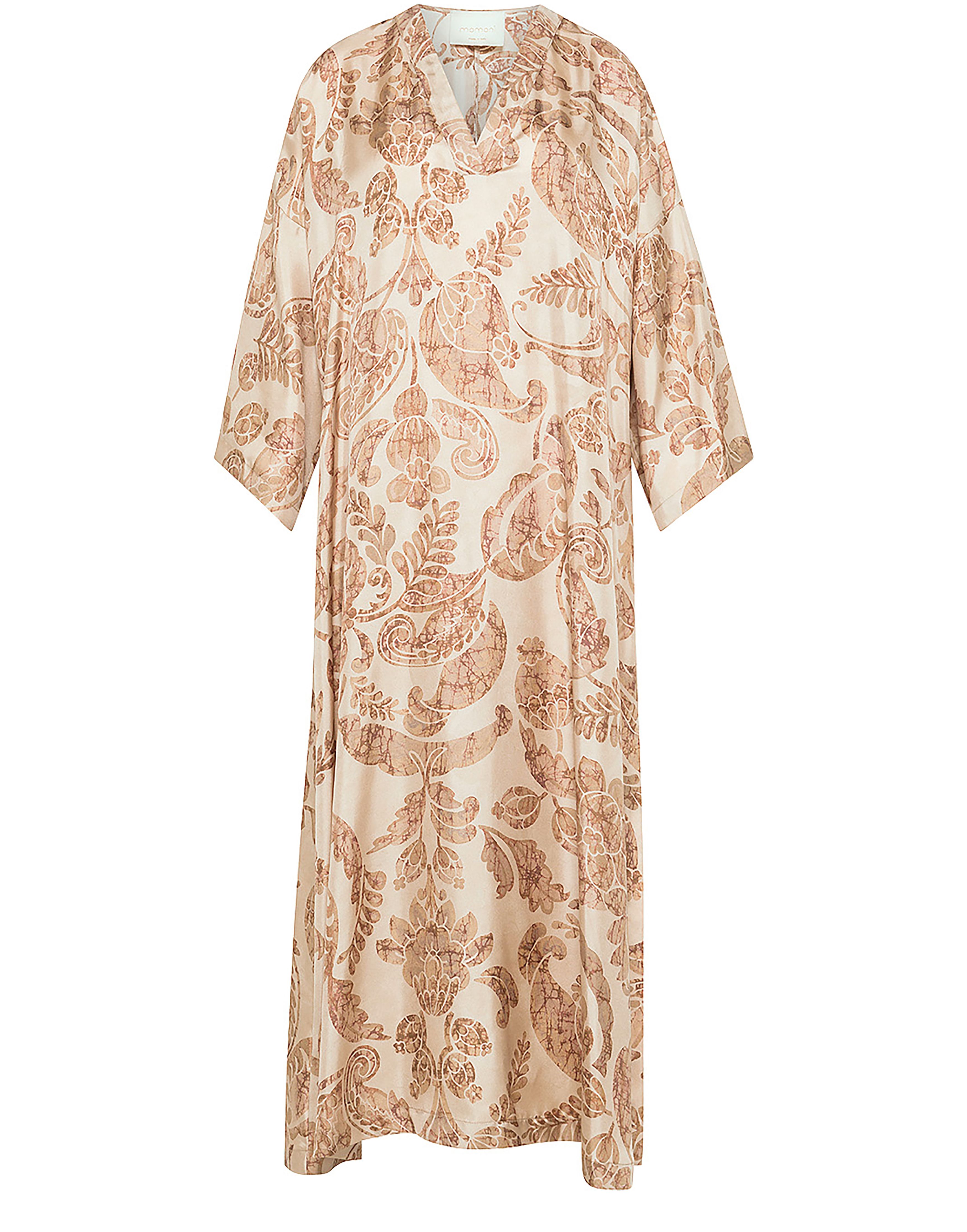  Faro dress in silk twill