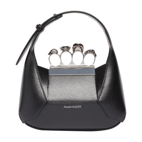 Alexander McQueen Jewelled Hobo mini bag