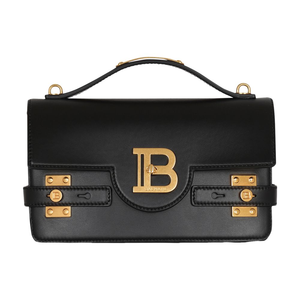 Balmain B-Buzz 24 bag in smooth leather