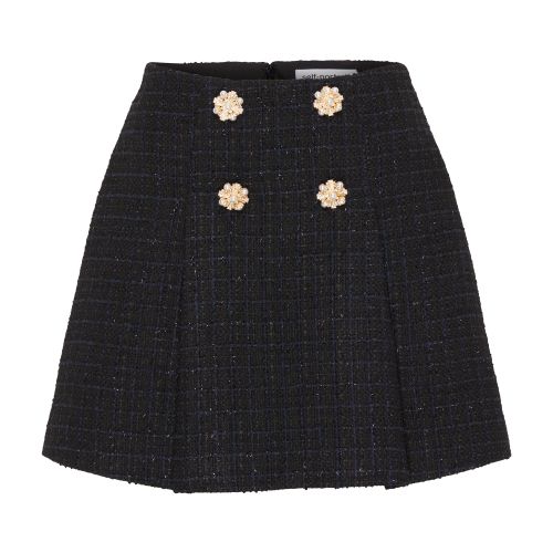  Boucle mini skirt