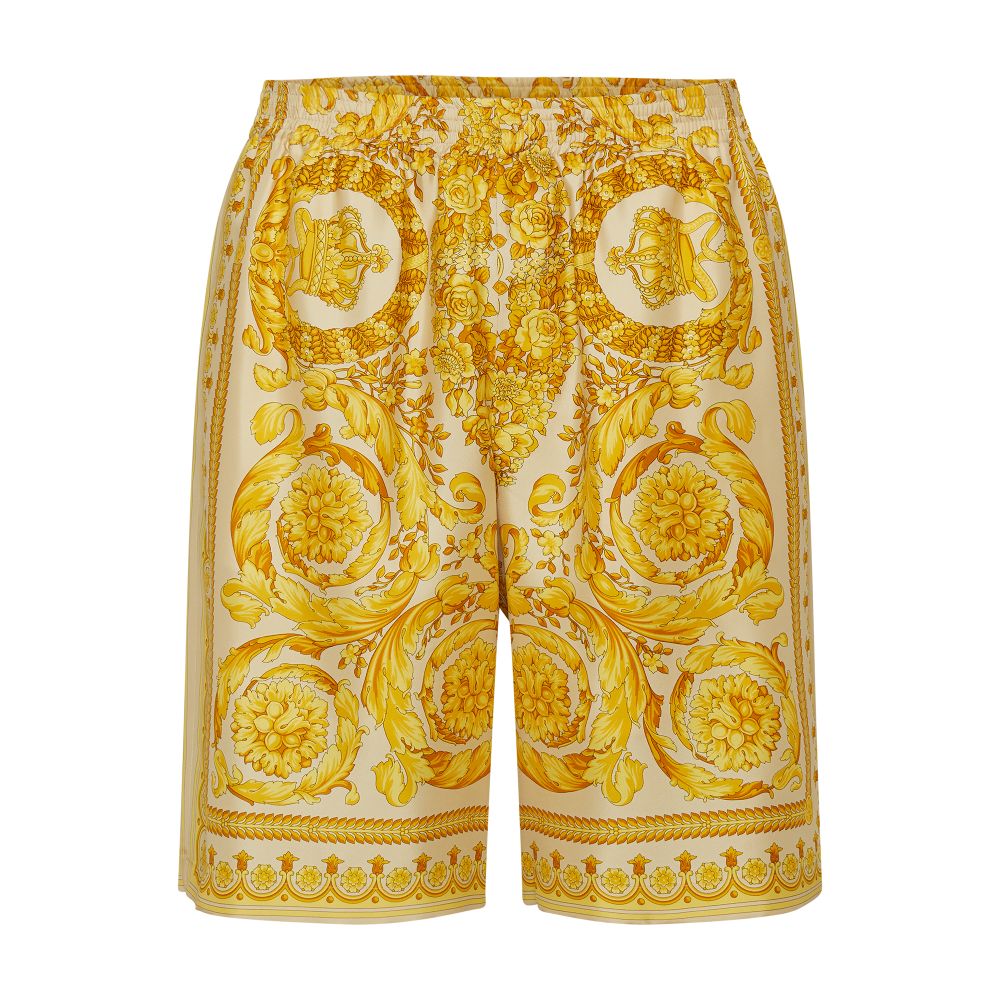 Versace Barocco Print Shorts