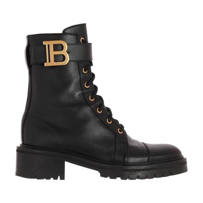 Balmain Leather Ranger Romy ankle boots