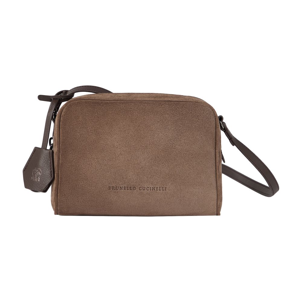 Brunello Cucinelli Suede clutch