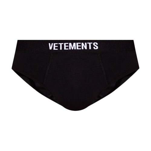 Vetements Briefs with logo