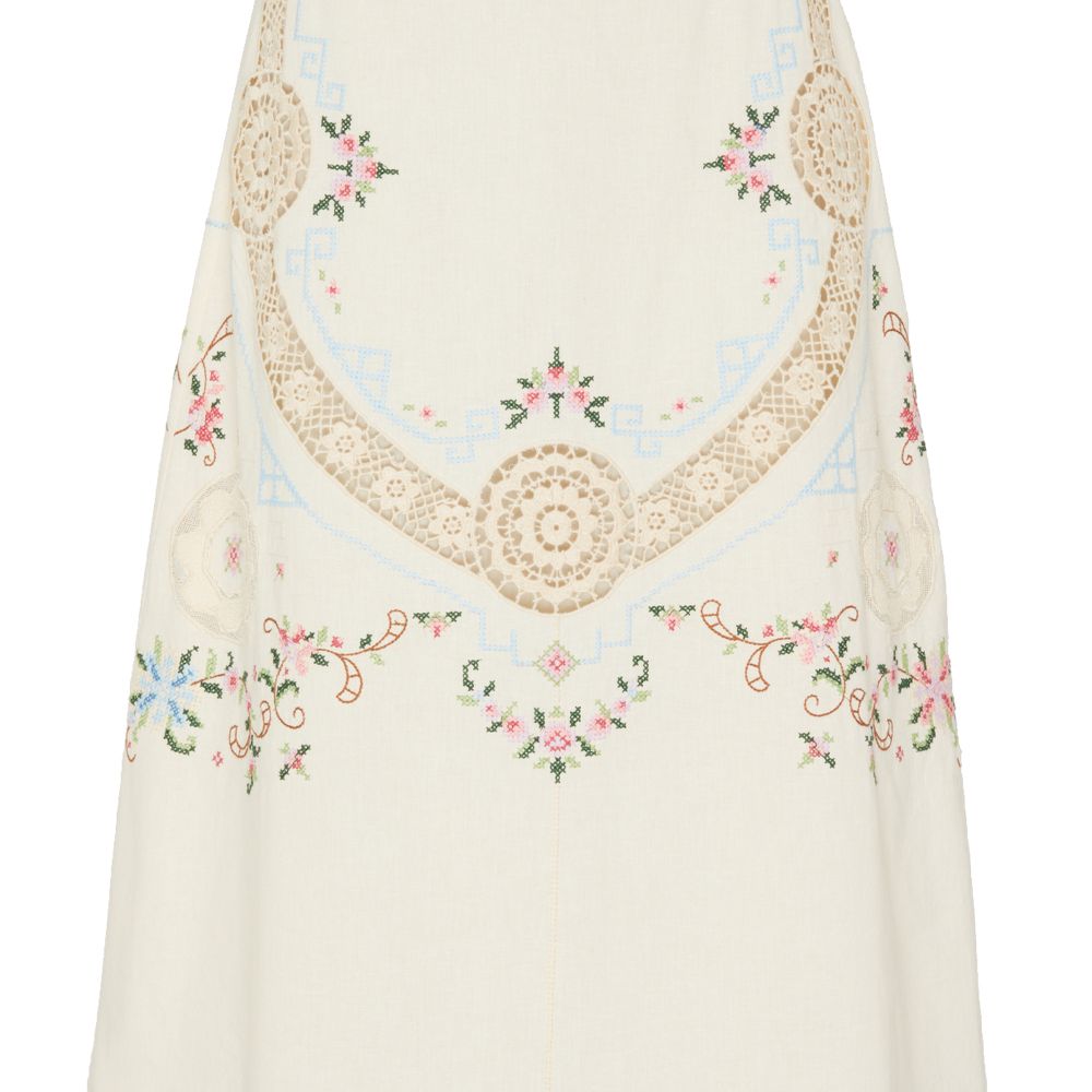  Edwina embroidery skirt