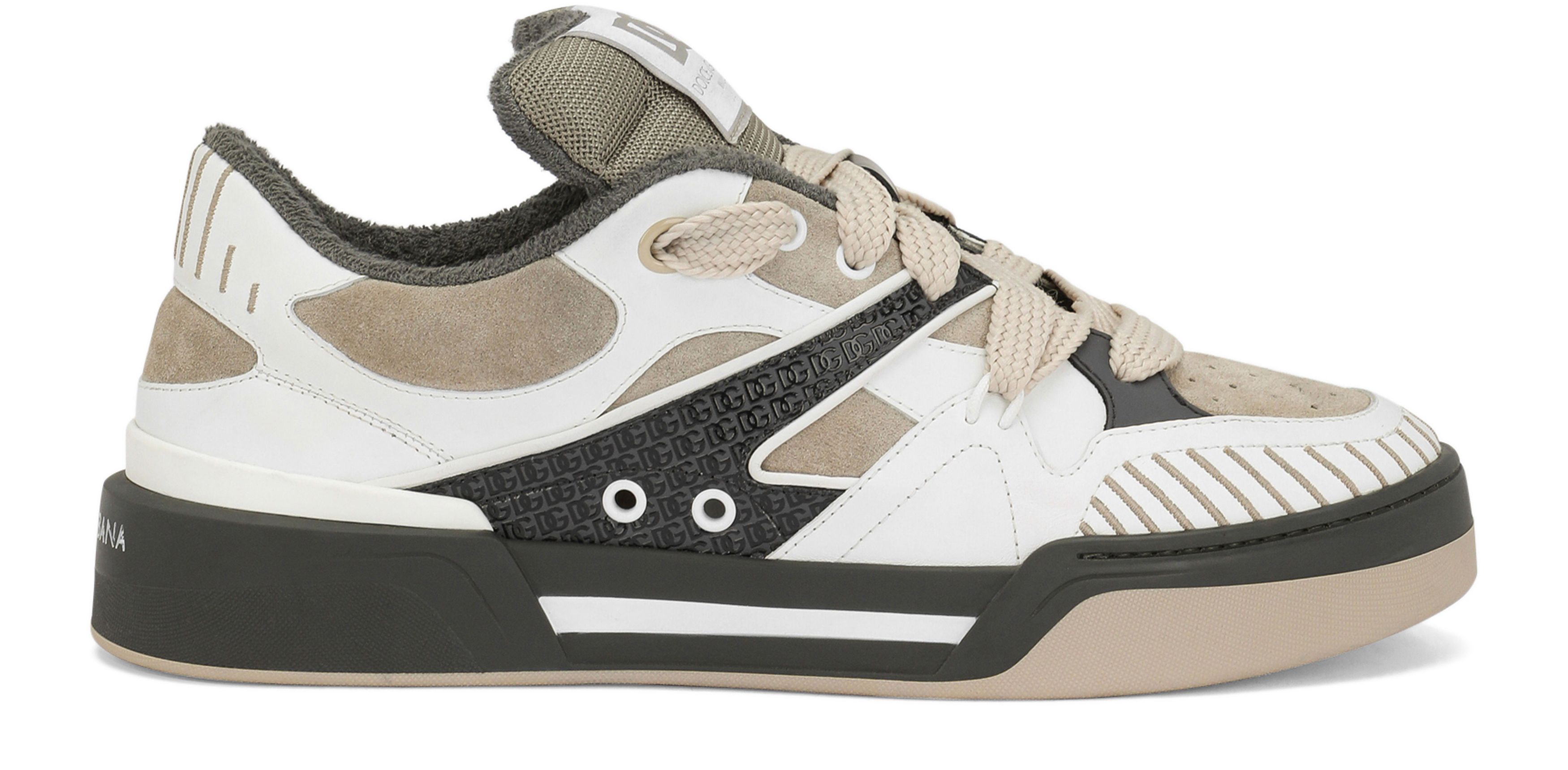 Dolce & Gabbana Mixed-material New Roma sneakers