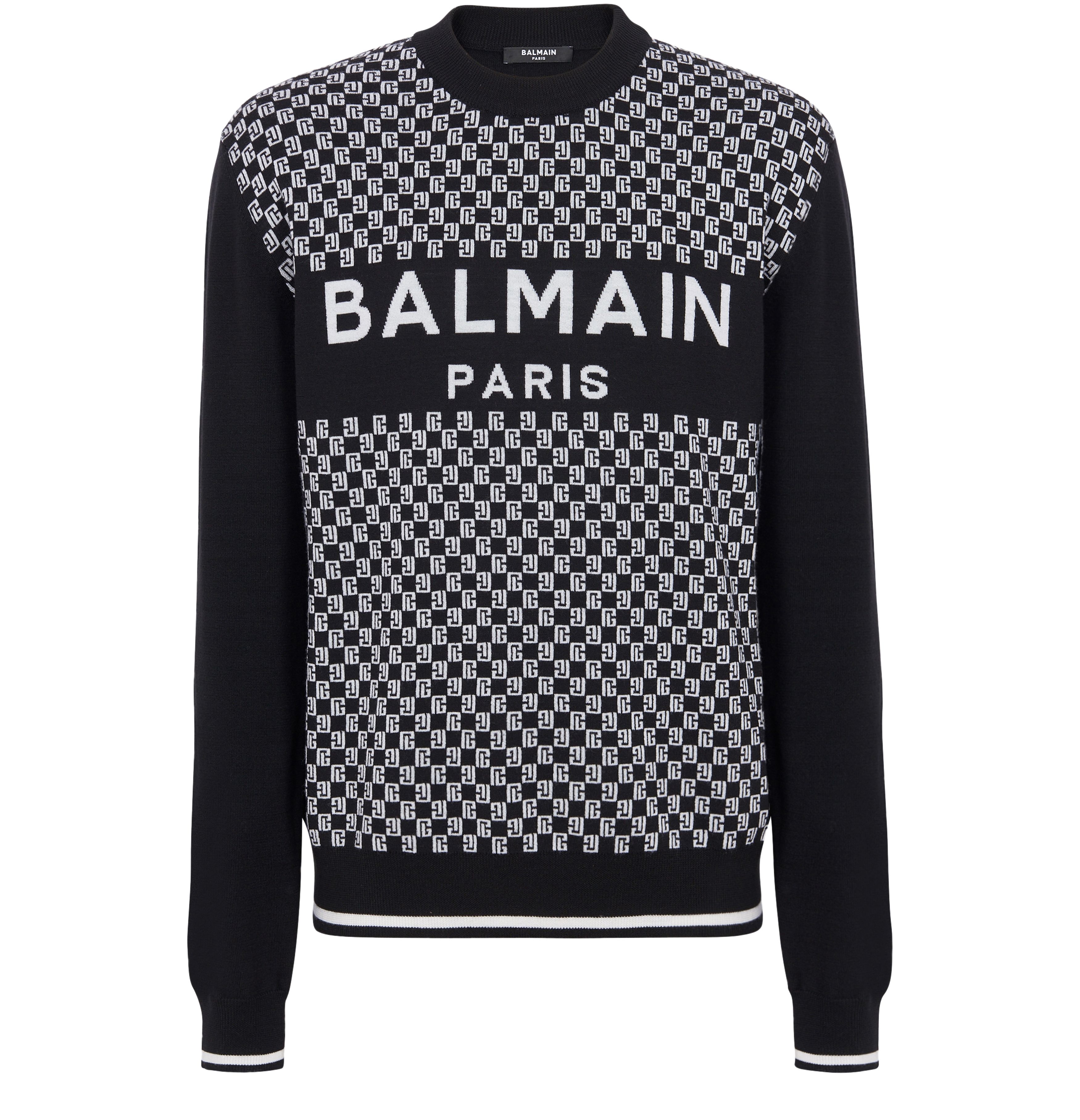 Balmain Balmain Mini Monogram Sweater