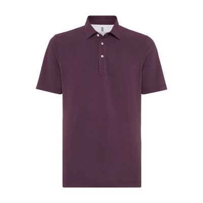 Brunello Cucinelli Pique polo shirt