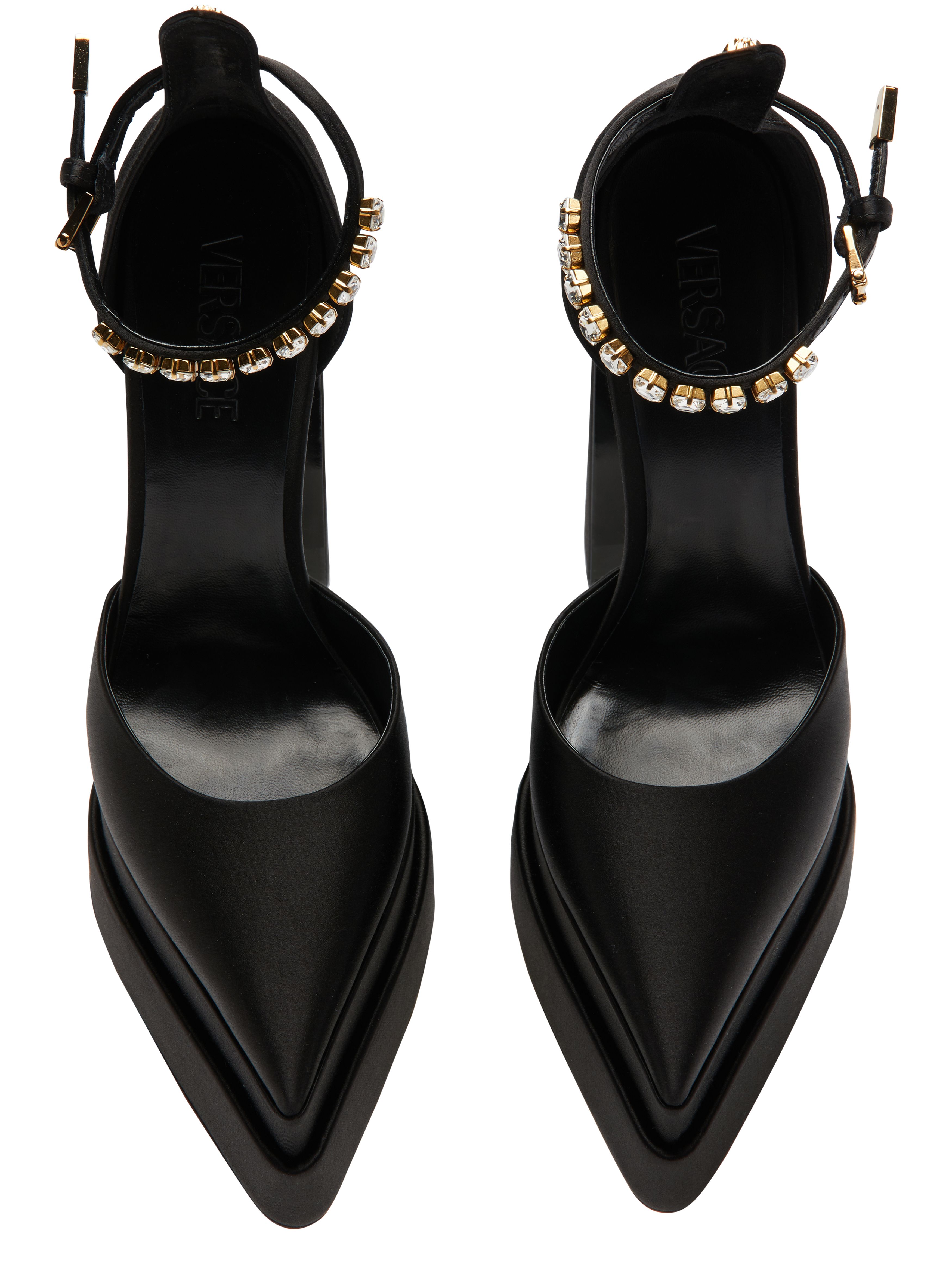 Versace Medusa aevitas platform pumps