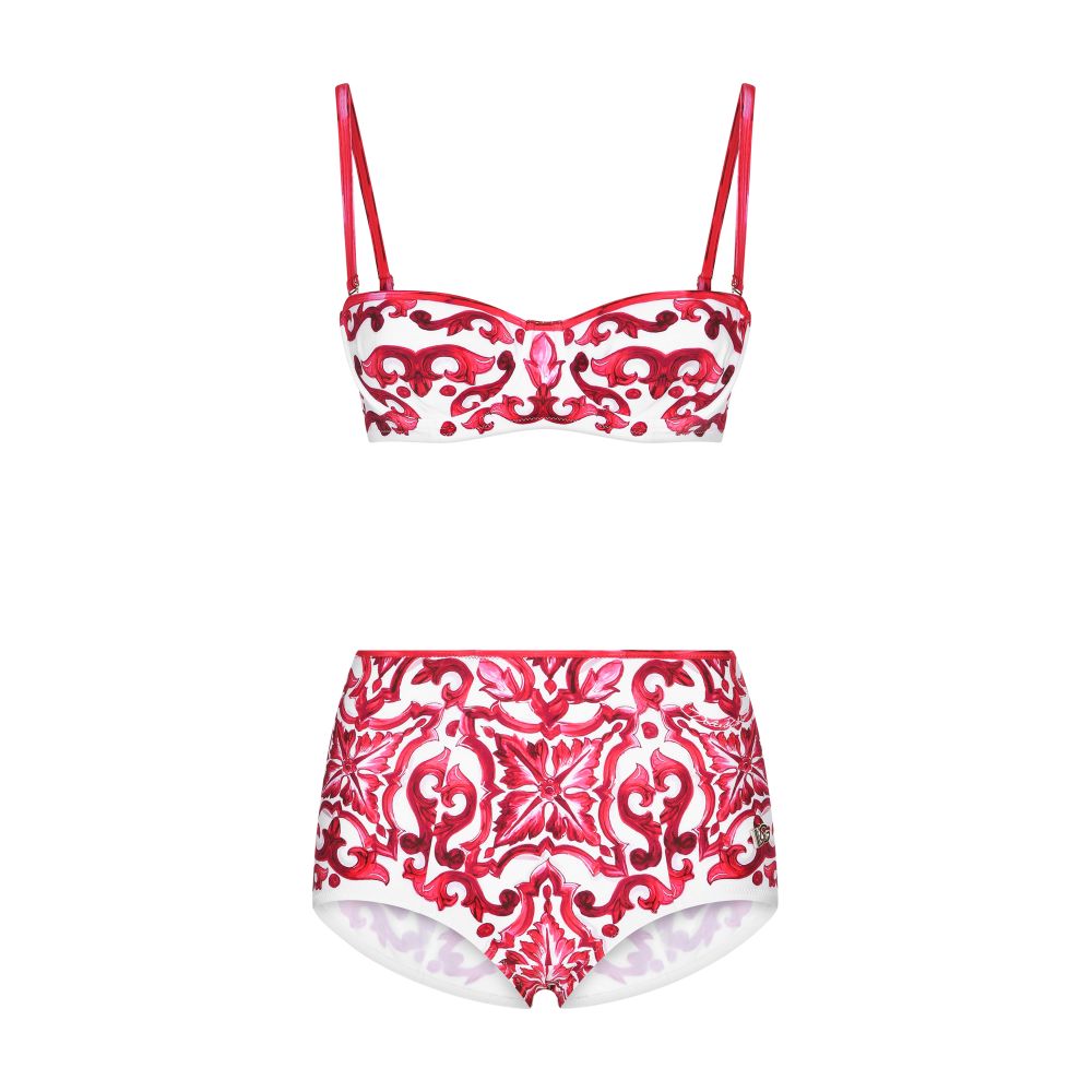 Dolce & Gabbana Balconette Bikini Top And Bottoms