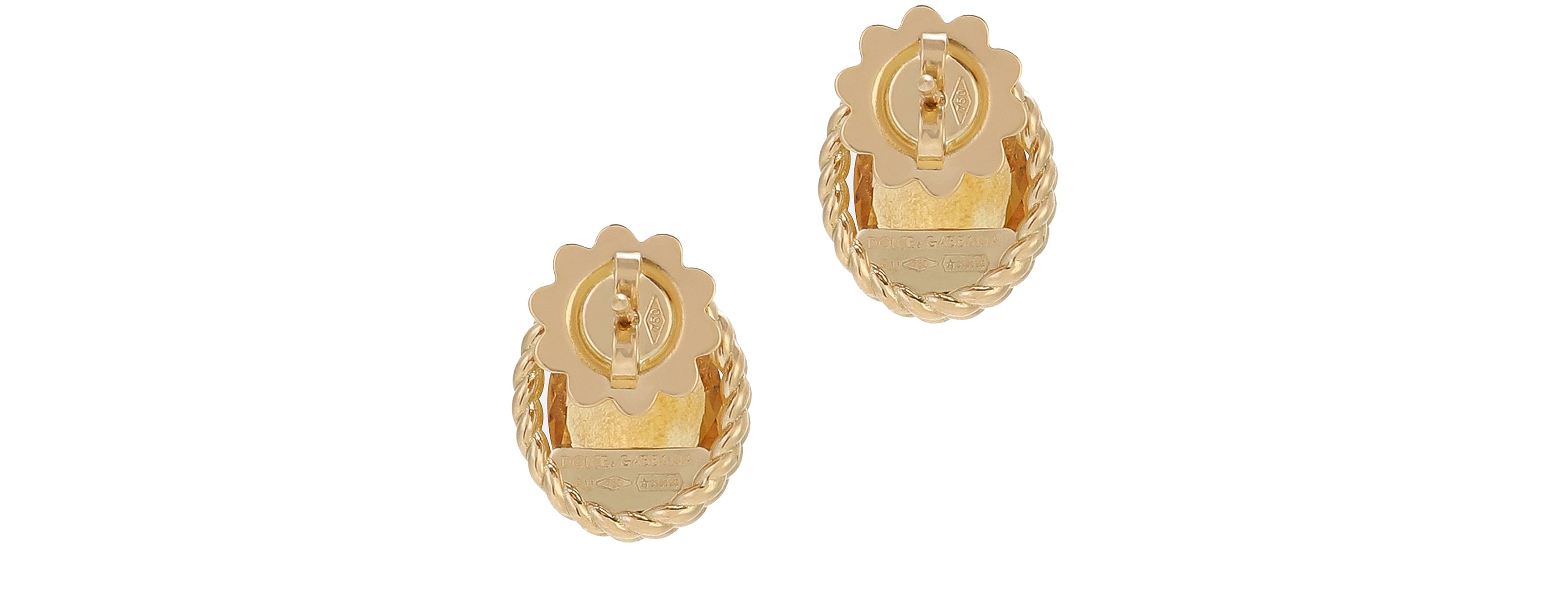 Dolce & Gabbana Anna earrings in yellow gold 18kt