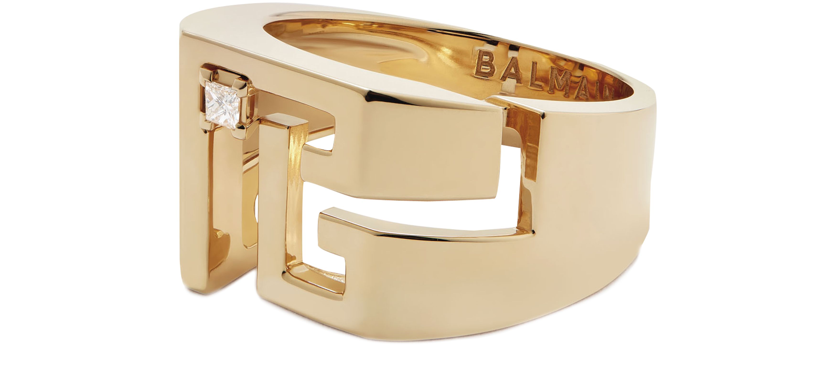 Balmain LABYRINTH PB SIGNET RING