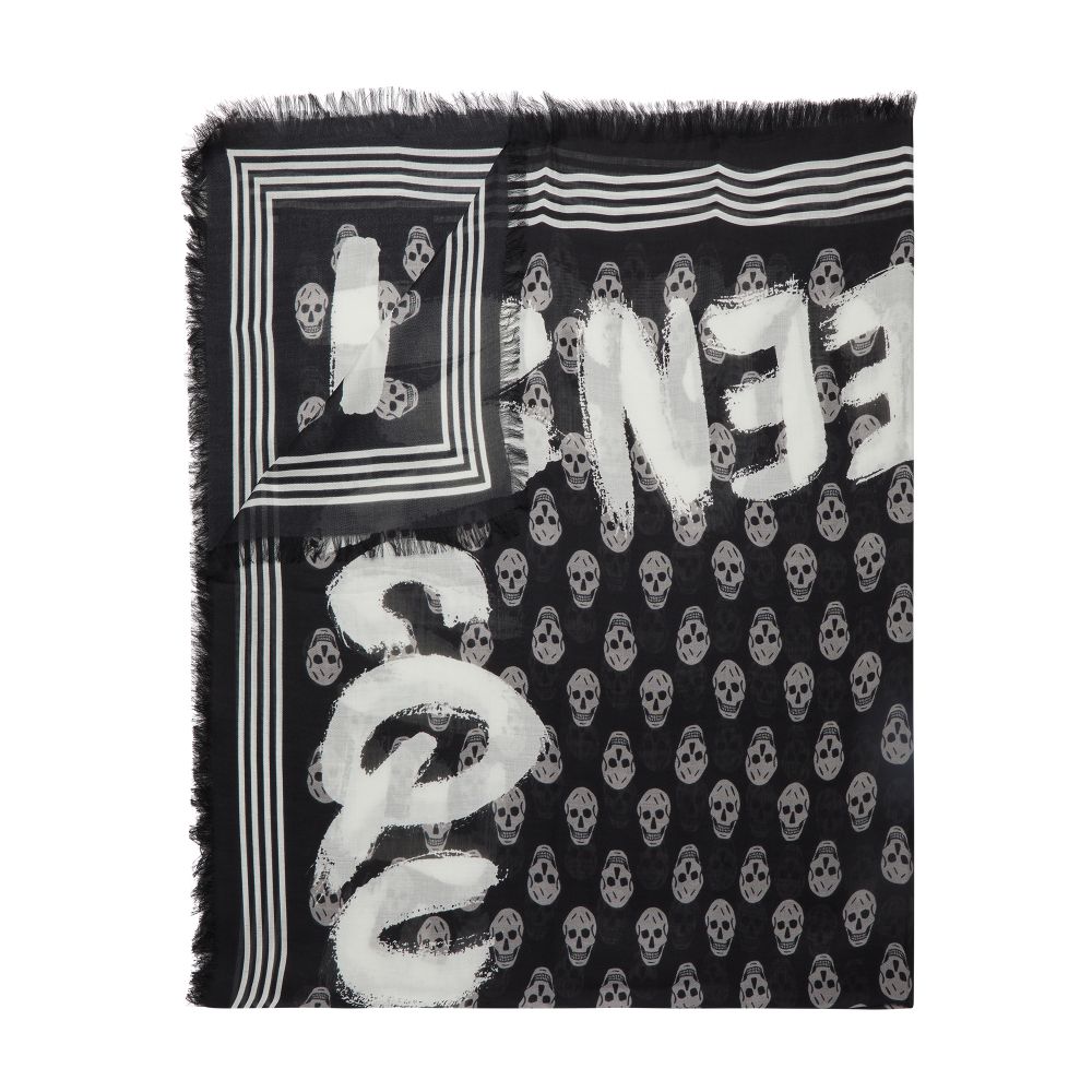 Alexander McQueen Foulard de motard gaffeur