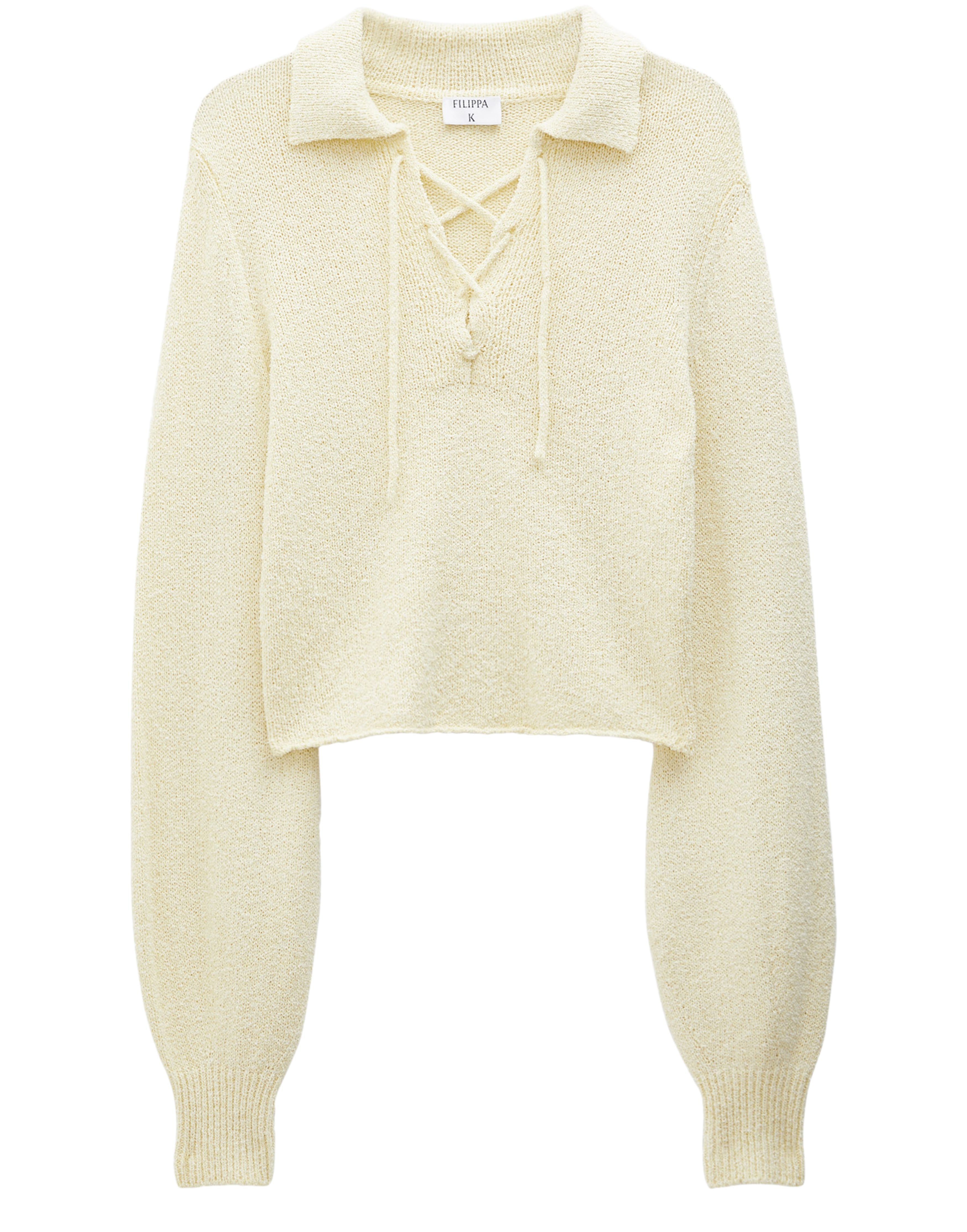 Filippa K Cropped polo sweater