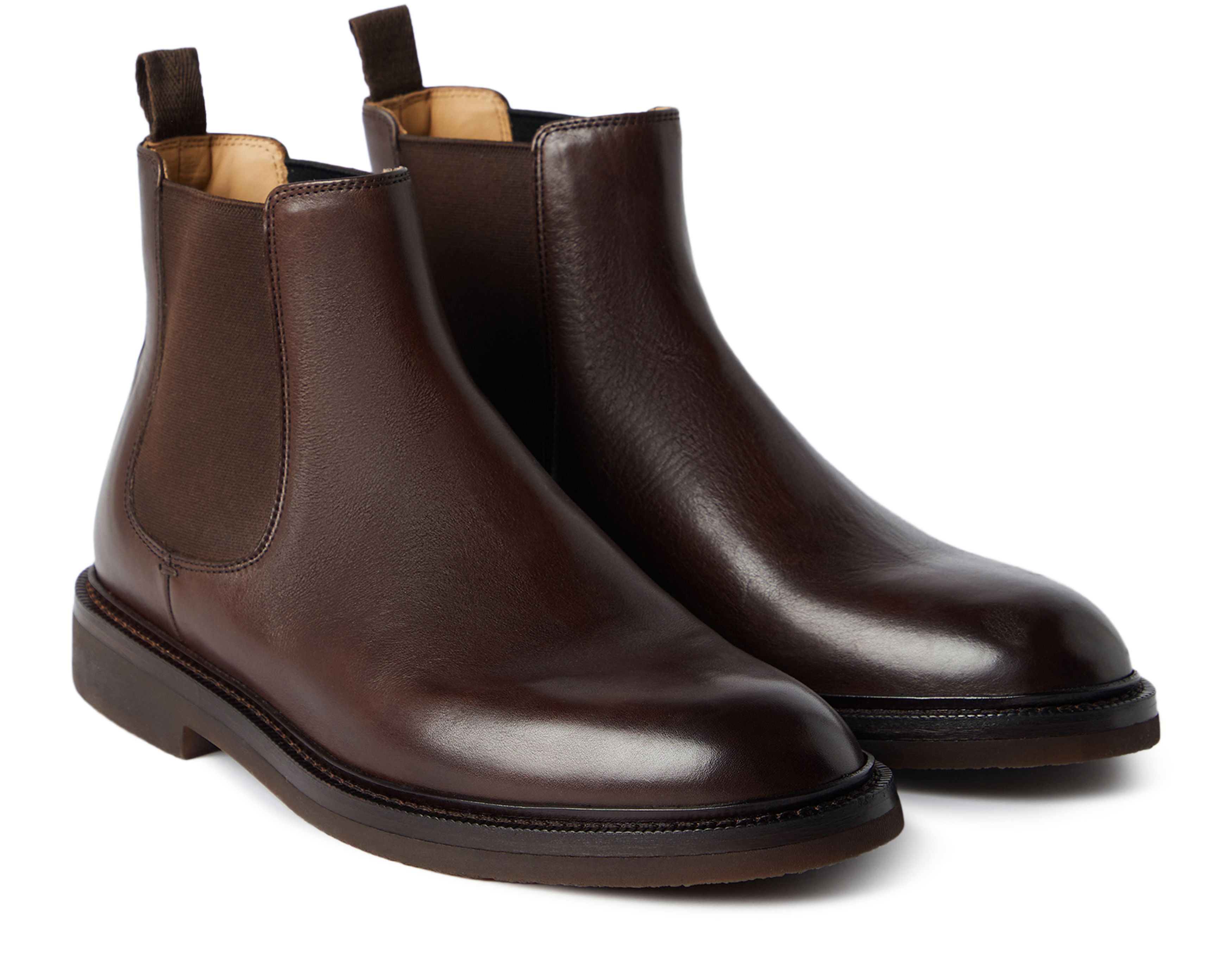 Brunello Cucinelli Calfskin Chelsea boots