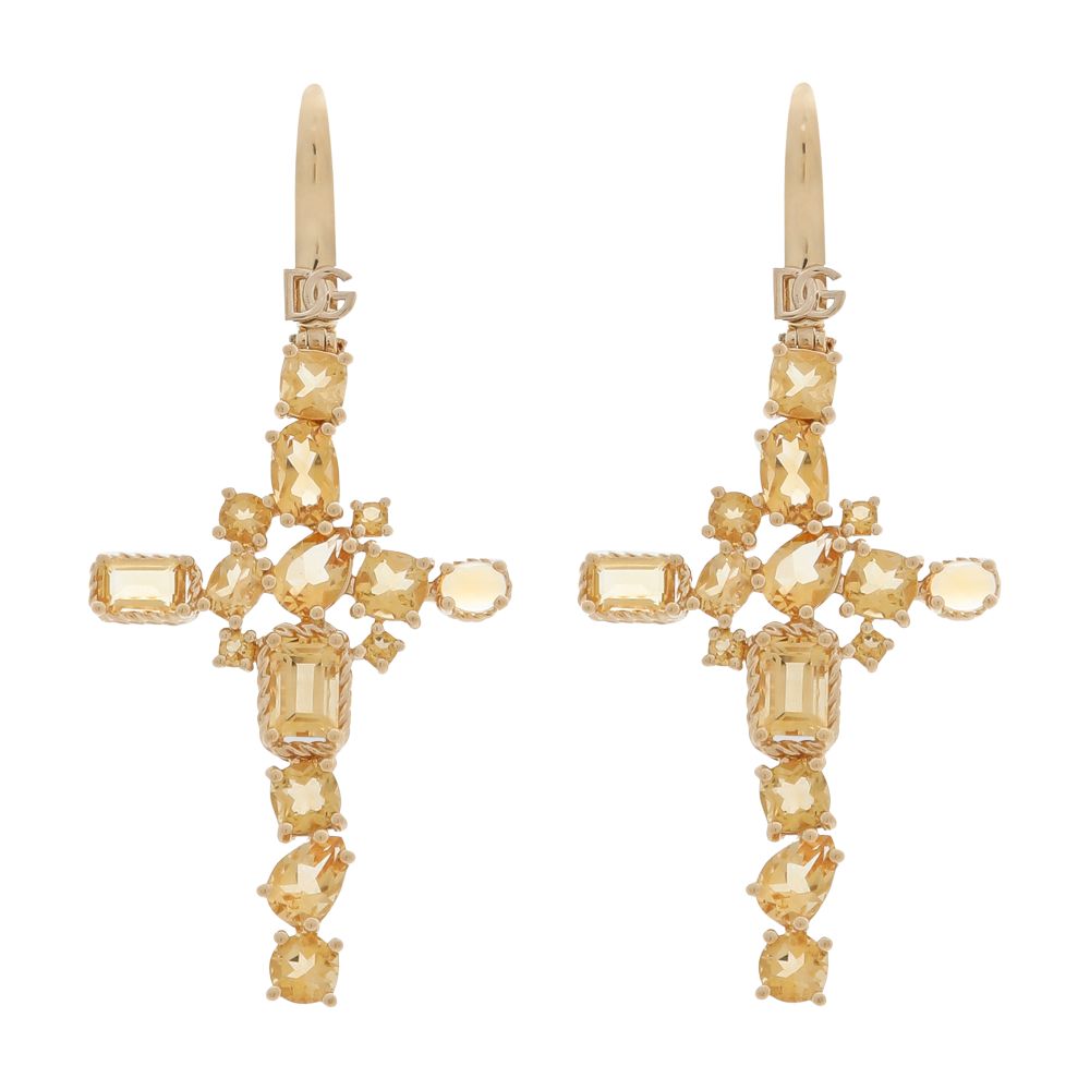 Dolce & Gabbana Anna earrings in yellow gold 18kt