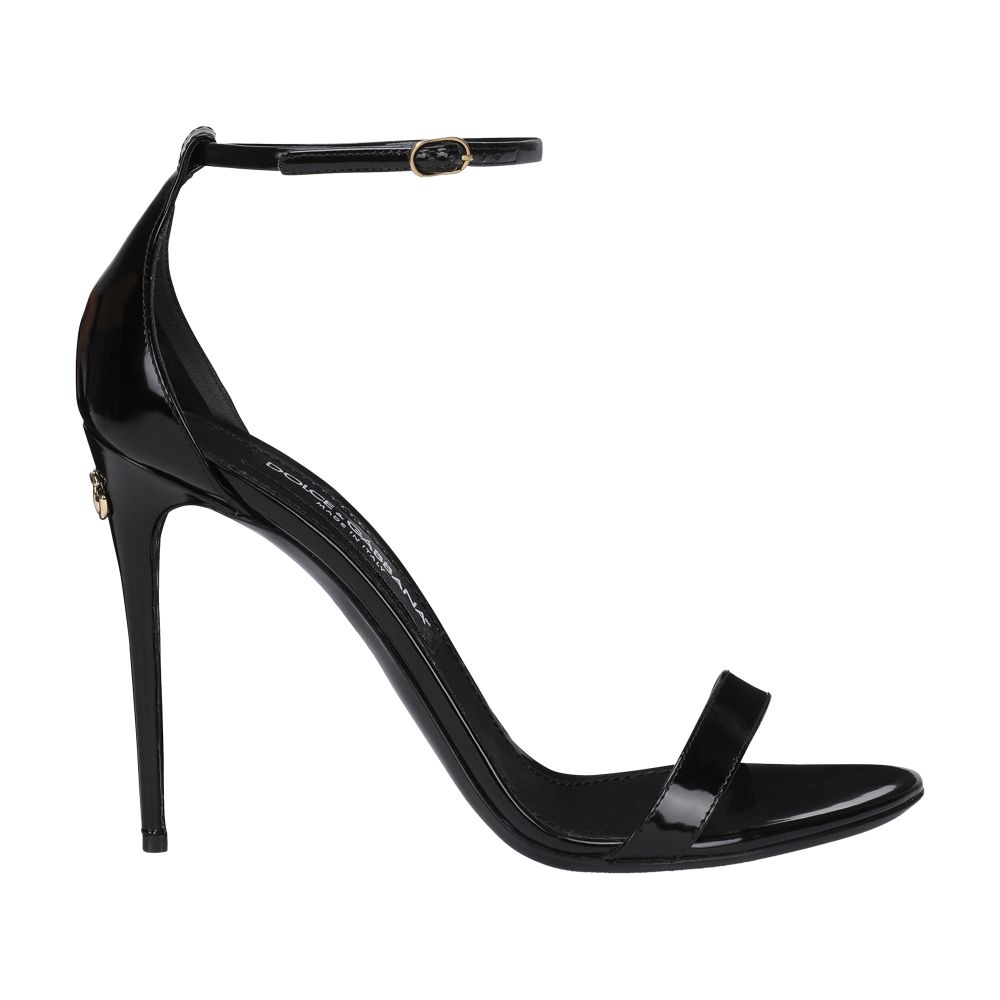 Dolce & Gabbana Polished calfskin sandals