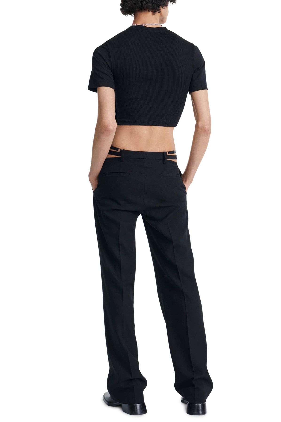 Dion Lee Lingerie wool pant