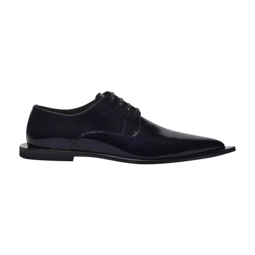 Dolce & Gabbana Metallic patent leather Derby shoes