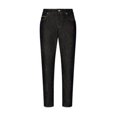 Dolce & Gabbana Regular-fit blue denim jeans