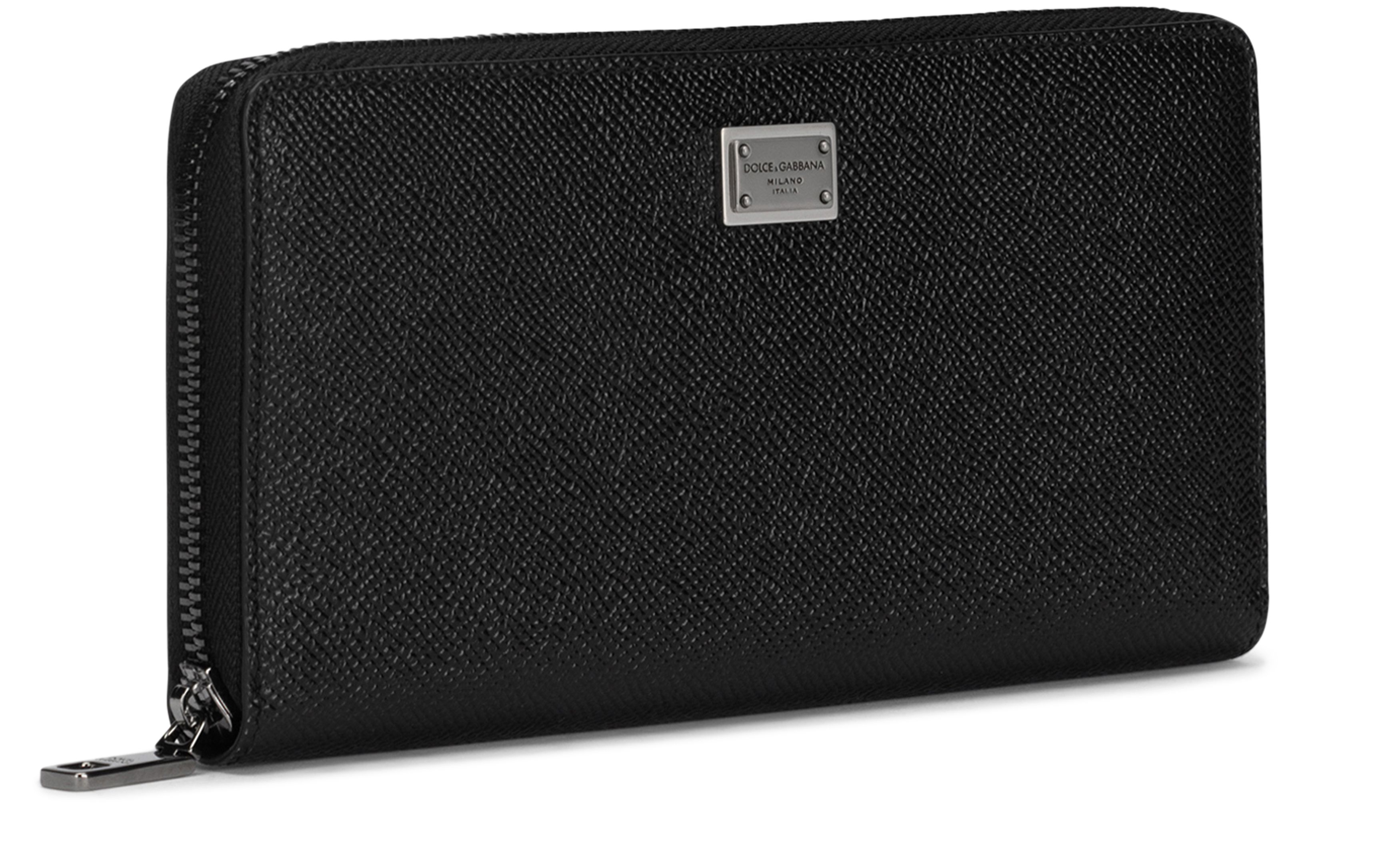 Dolce & Gabbana Calfskin zip-around wallet