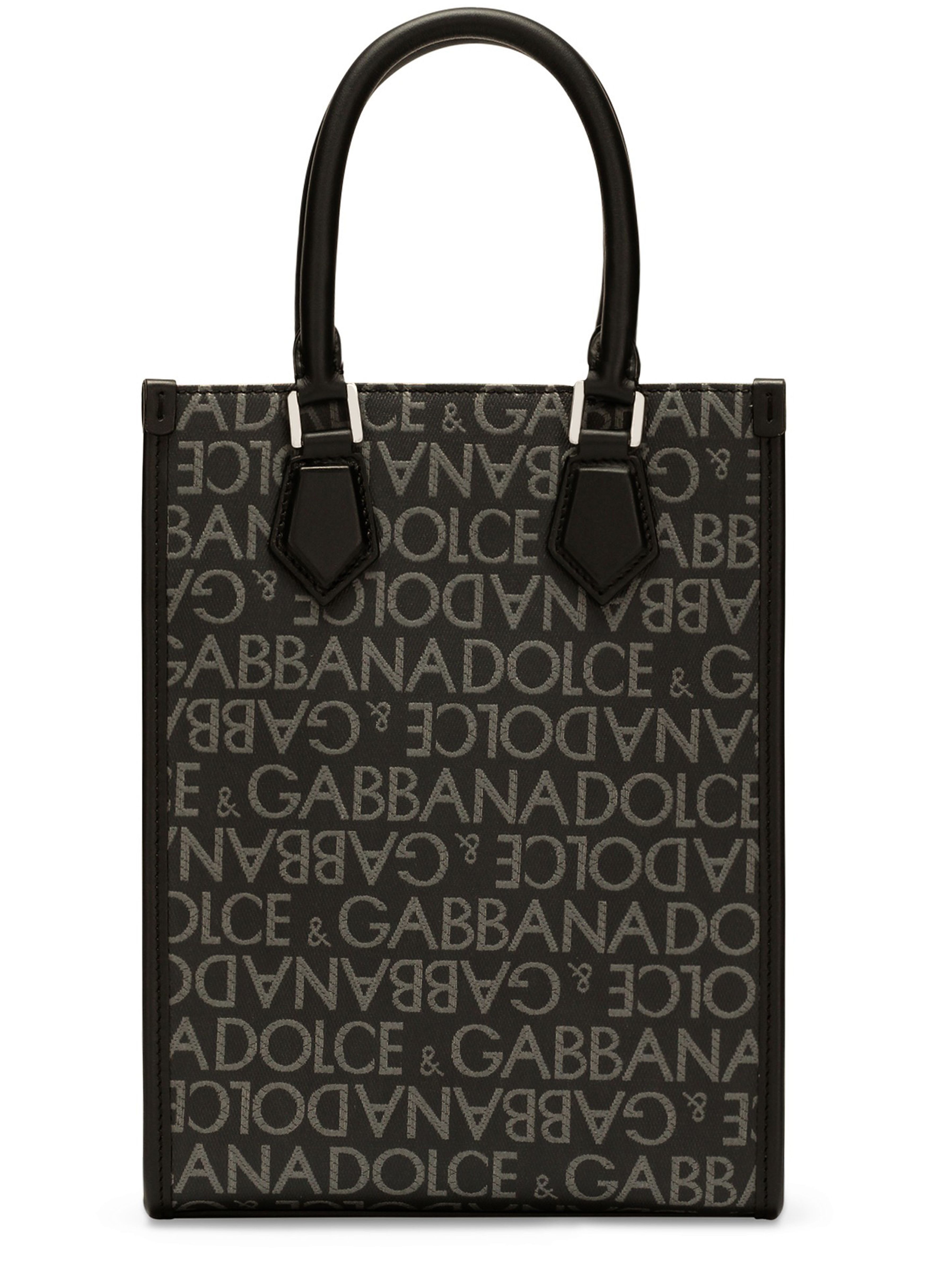 Dolce & Gabbana Small coated jacquard bag