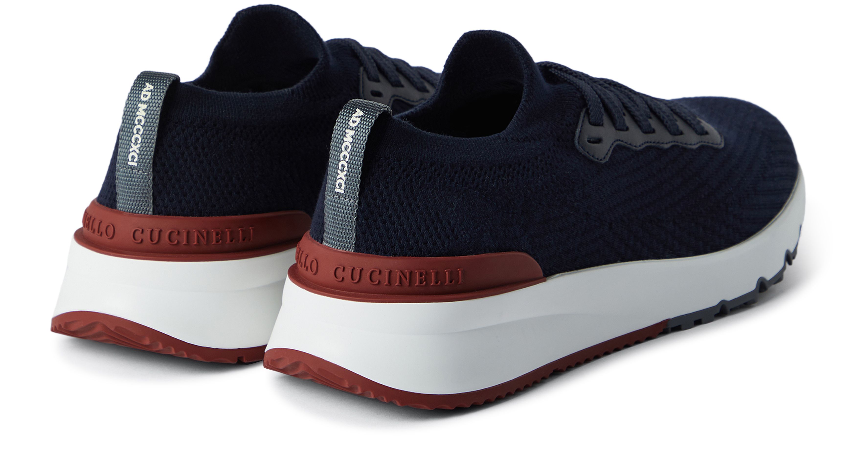 Brunello Cucinelli Knitted running shoes