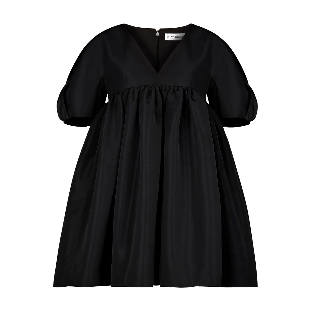 Nina Ricci Mini taffeta babydoll dress