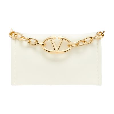 VALENTINO GARAVANI Mini Vlogo clutch with chain